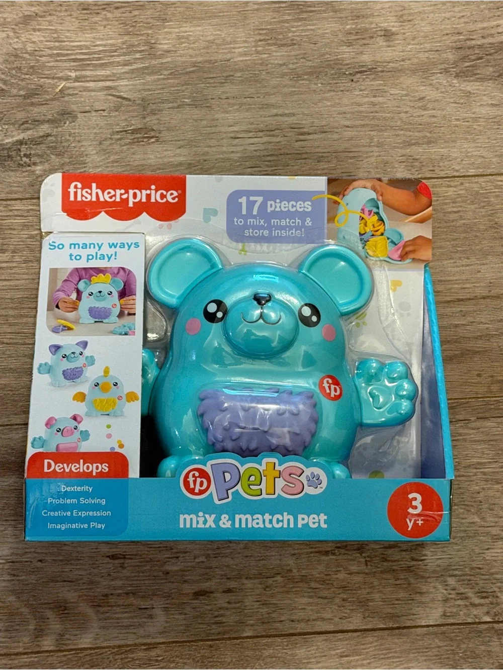 Mattel Fisher-Price Pets Mix & Match Pet - Teal